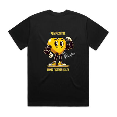 Pump Covers - The LT Retro | Dark Oversize Tee Thumbnail